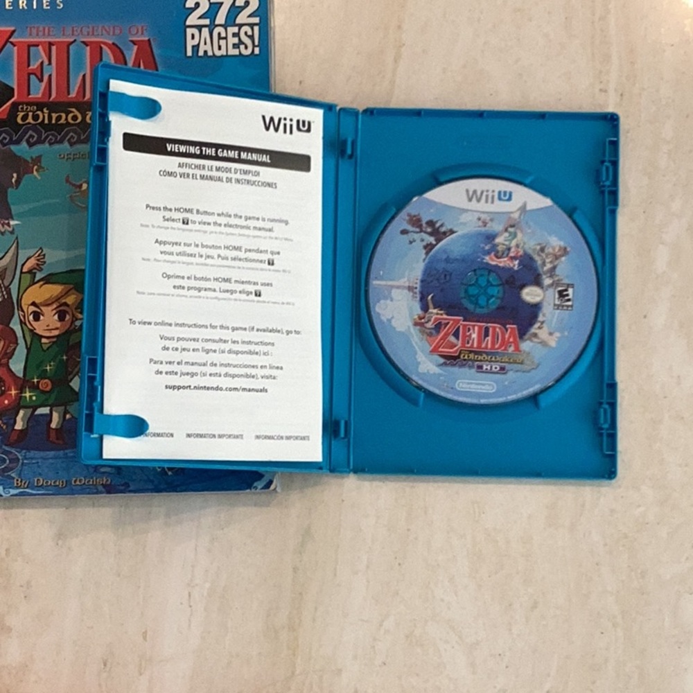 The Legend Of Zelda Wind Waker HD Wii U Game Nintendo Selects - Picture 4 of 7